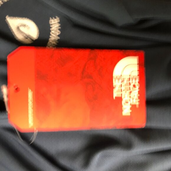 THE NORTH FACE - MEN'S MEDIUM - SHADY BLUE THE AMBITION 1/4 ZIP PULL-OVER - Picture 8 of 9